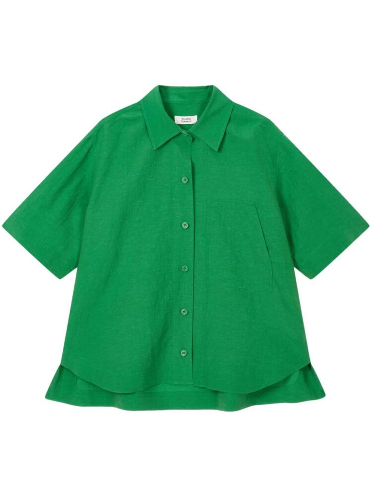 STUDIO TOMBOY short-sleeve button-up shirt - Green Cover