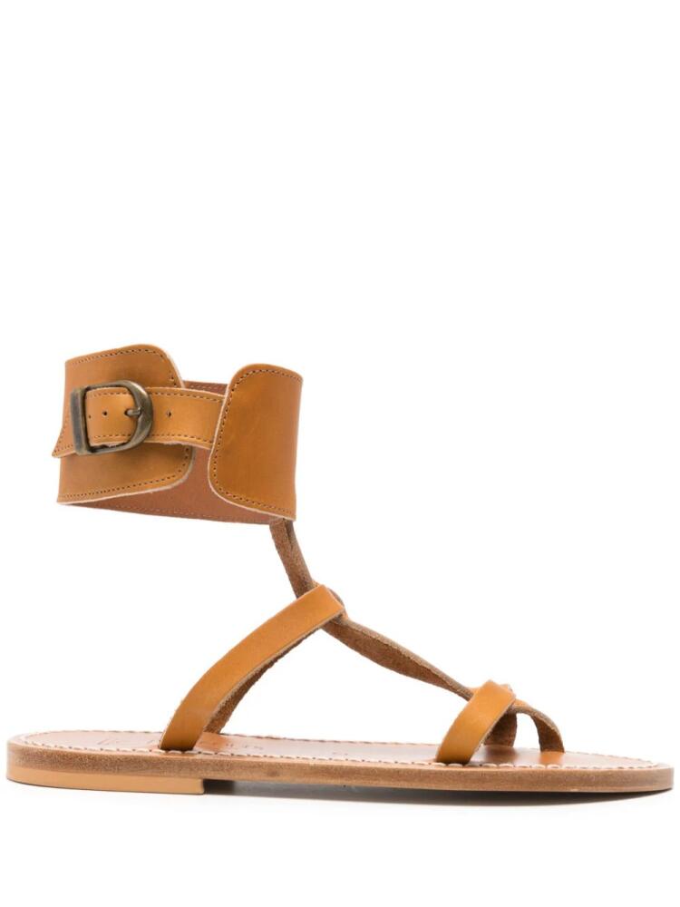 K. Jacques Caravelle leather sandals - Neutrals Cover