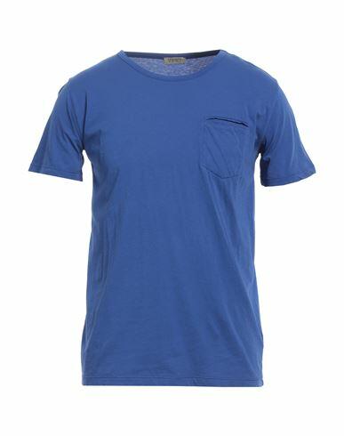 Seventy Sergio Tegon Man T-shirt Blue Cotton Cover