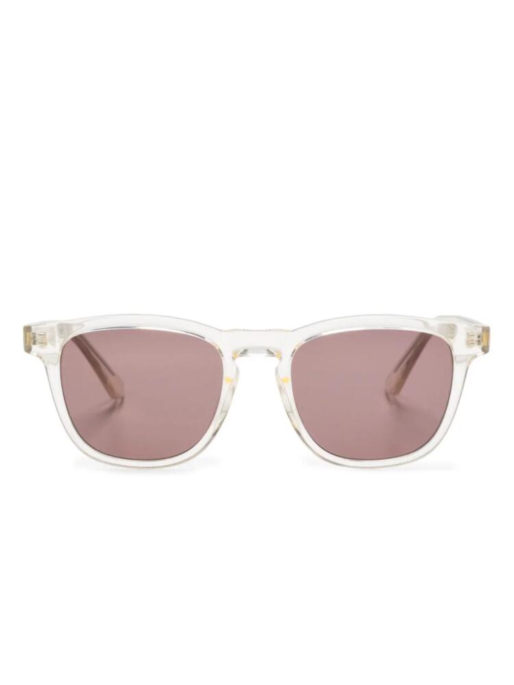 Calvin Klein square-frame sunglasses - Neutrals Cover