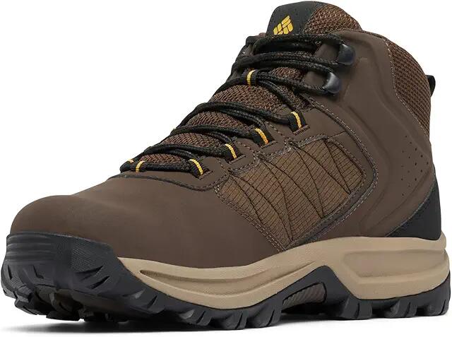 Columbia Transverse Hike Waterproof (Cordovan/Golden Yellow) Men's Shoes Cover