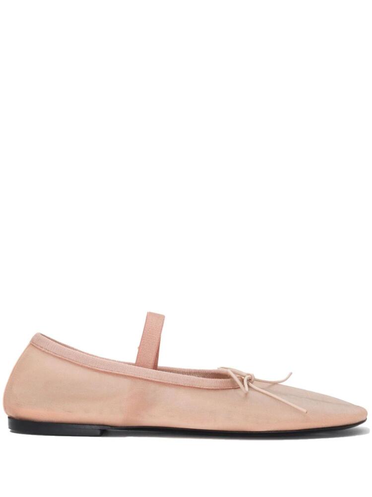 Proenza Schouler Glove Mary Jane bow-detail ballerinas - Neutrals Cover