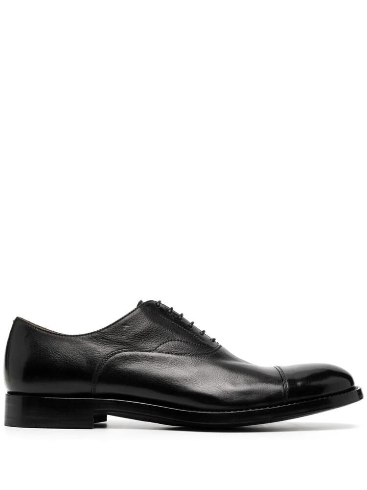 Alberto Fasciani leather oxford shoes - Black Cover