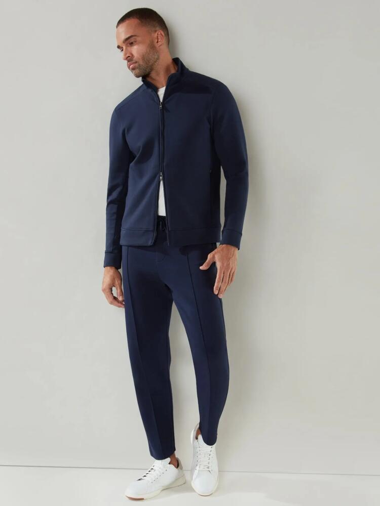 Robert Talbott Evans Track Pant in Navy Cover