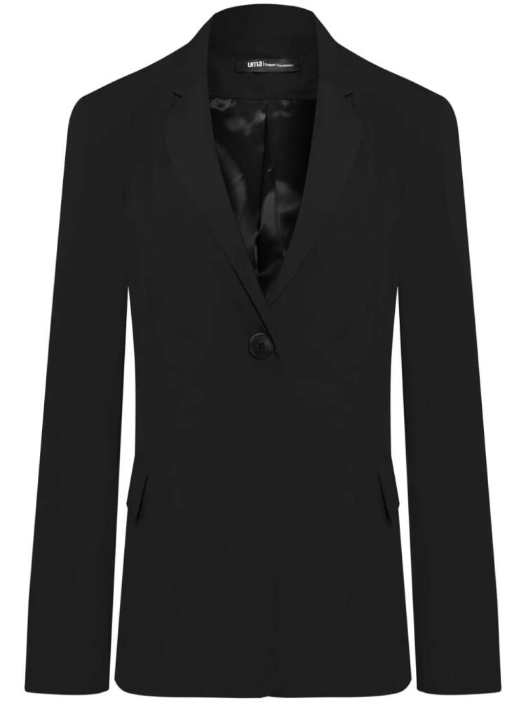 Uma | Raquel Davidowicz single-breasted blazer - Black Cover