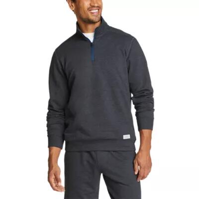 Eddie Bauer Men's Everyday Fleece 1/4-Zip Cover