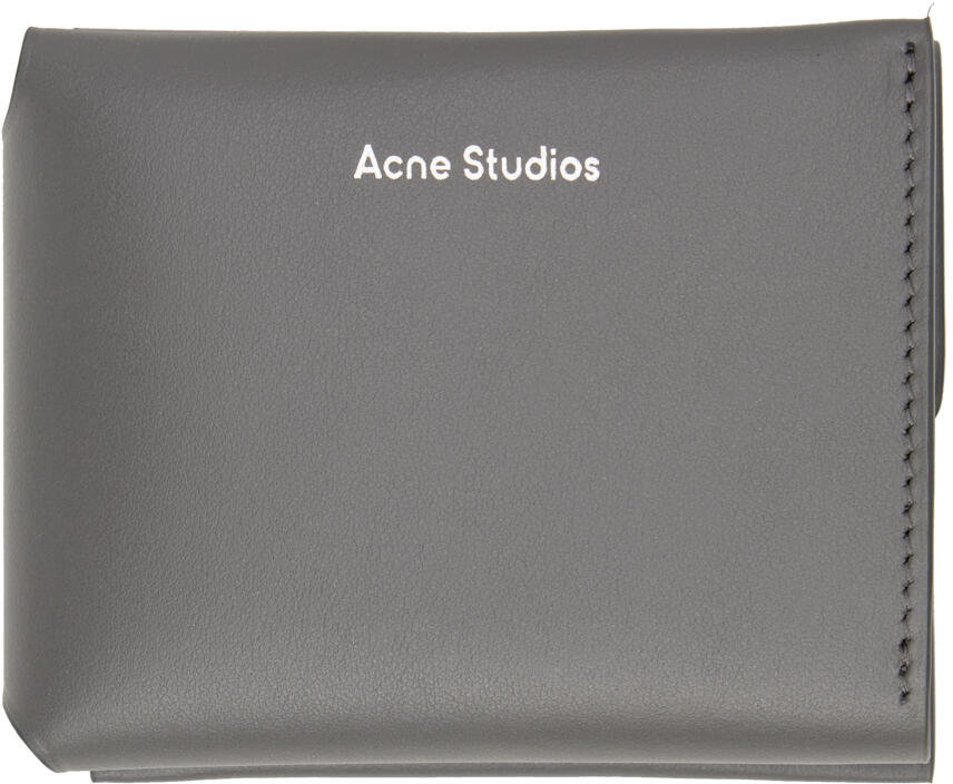 Acne Studios Gray Folded Wallet Cover