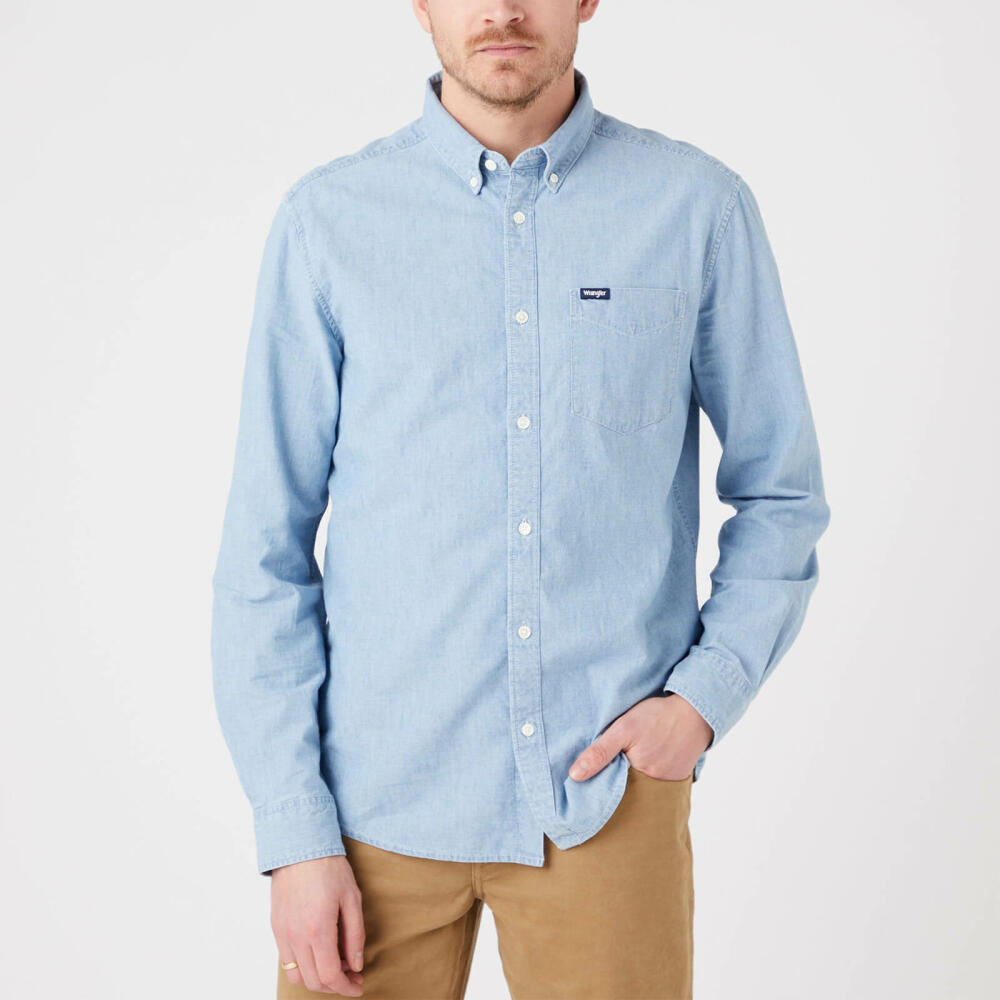 Wrangler Cotton Button Down Shirt Cover