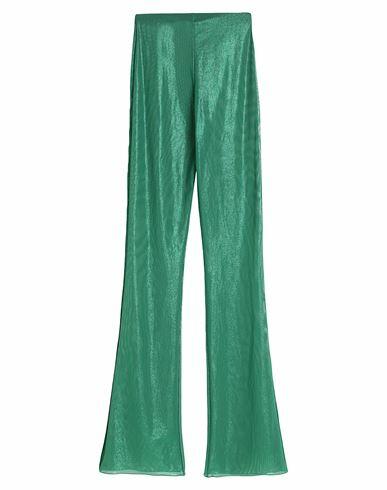 Knwls Woman Pants Green Polyamide, Elastane Cover