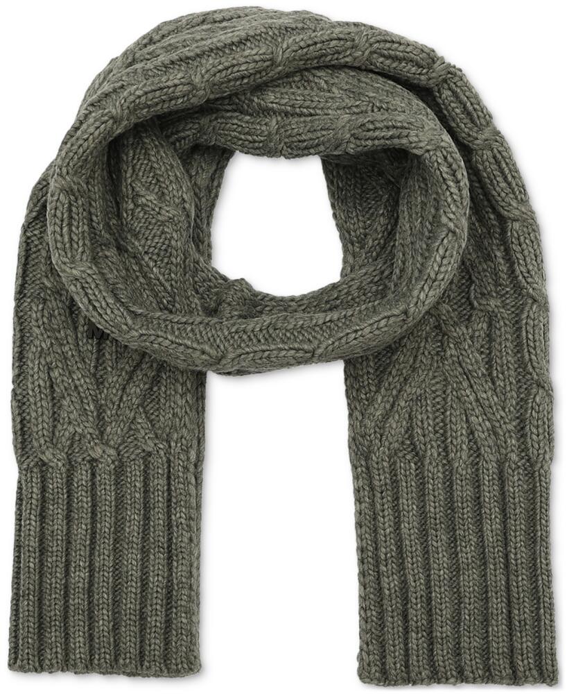 Michael Kors Men's Cable Scarf - Ash Melang Cover