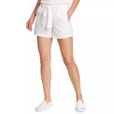 Eddie Bauer Women's Linen Shorts Cover