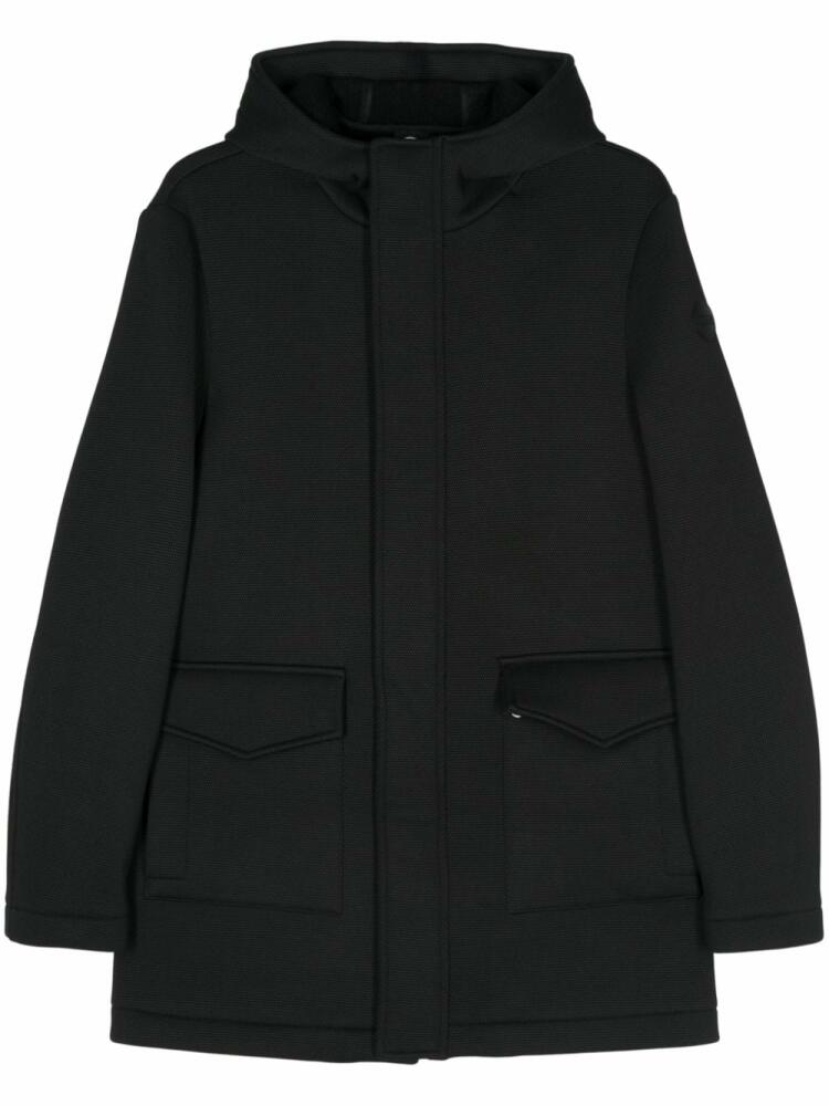 Colmar honeycomb-effect coat - Black Cover