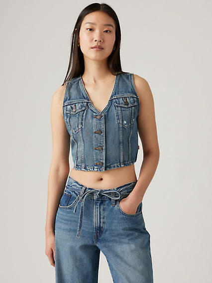 Levi's Bella Denim Corset Top - Women's Cover