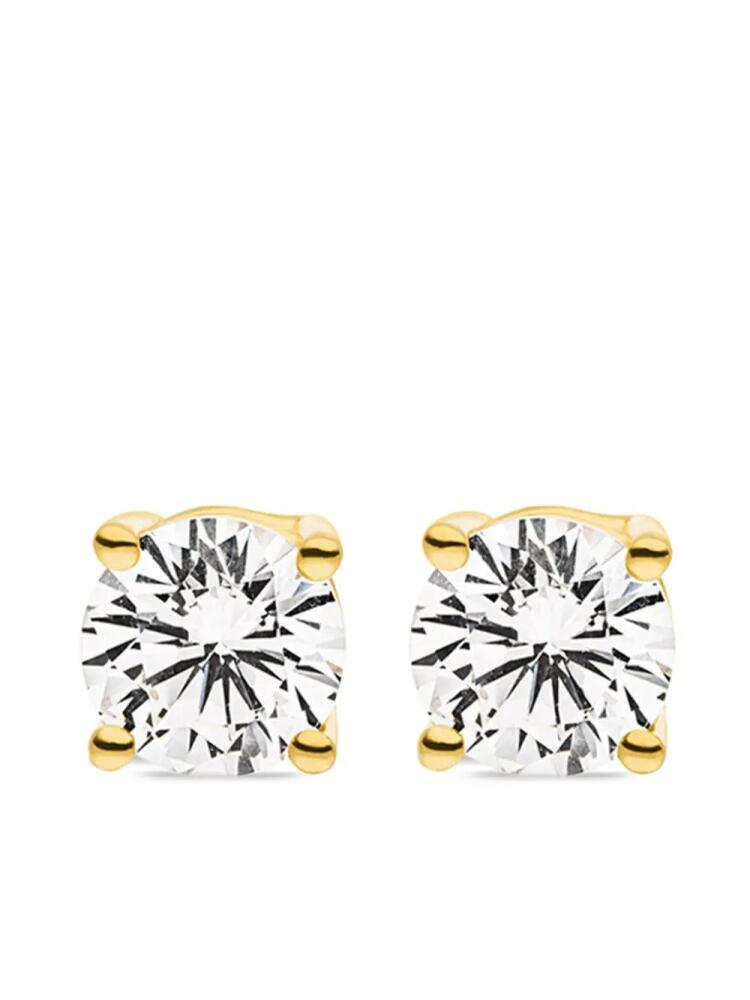 VEYNOU 14kt yellow gold Ella diamond stud earrings Cover