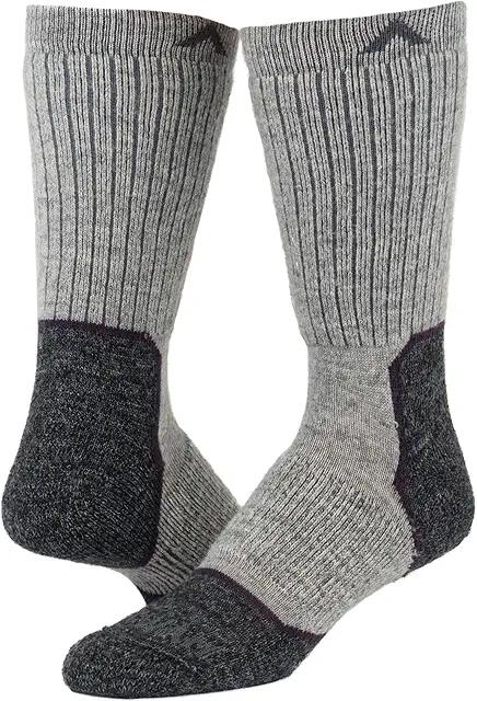 Wigwam Merino Lite Hiker Crew (Grey Heather) Crew Cut Socks Shoes Cover