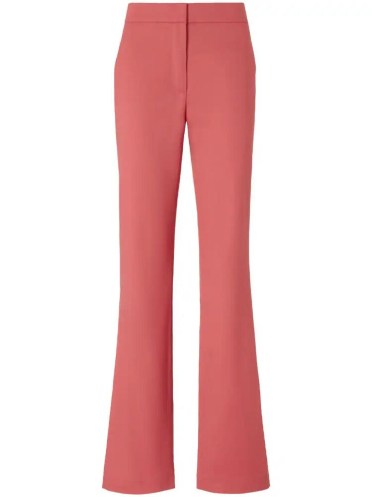 Genny high-waist flared trousers - Pink Cover