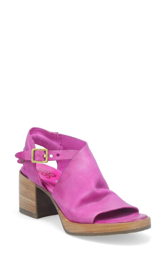 A. S.98 Aston Ankle Strap Sandal in Fuchsia Cover