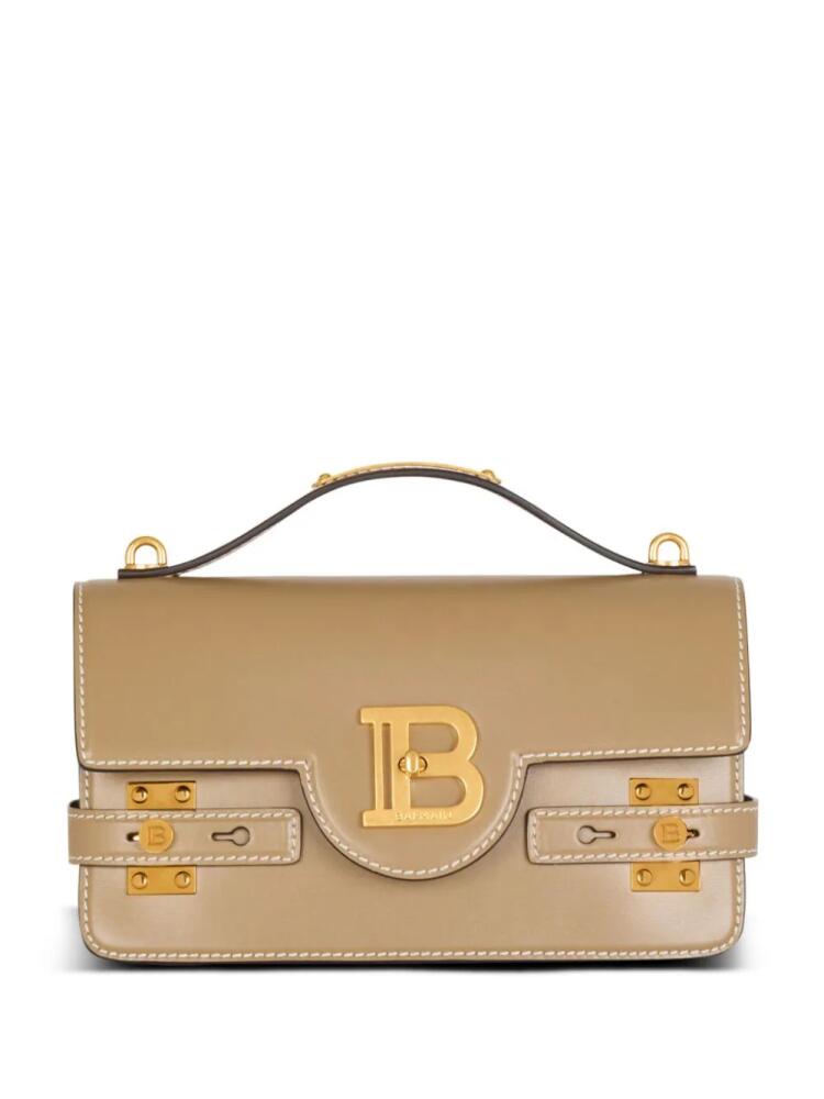 Balmain B-Buzz 24 leather shoulder bag - Brown Cover