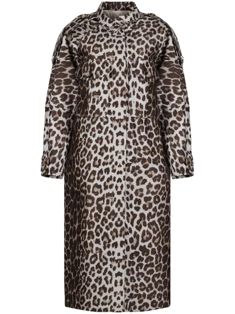 ZIMMERMANN animal print coat - Neutrals Cover