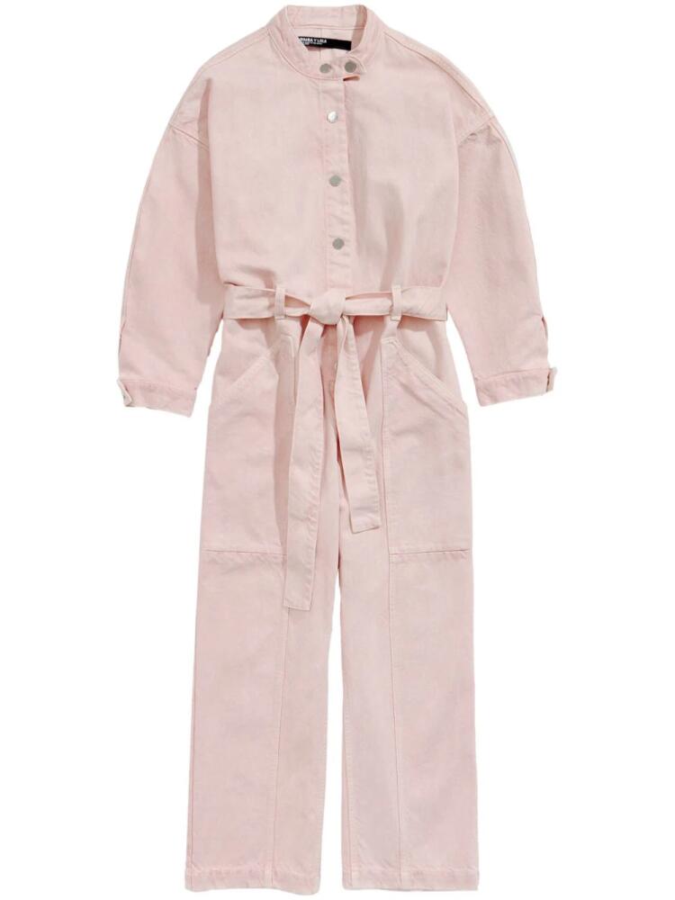 Bimba y Lola denim jumpsuit - Pink Cover