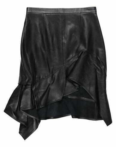 Alexander Wang Woman Midi skirt Black Lambskin Cover