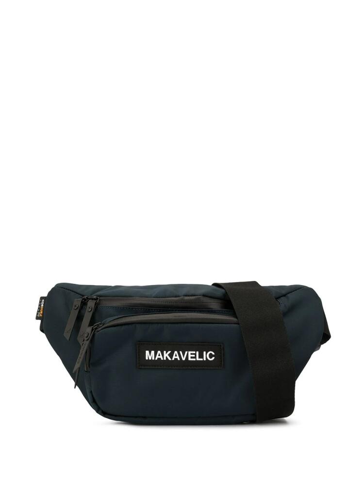 Makavelic crescent belt bag - Blue Cover