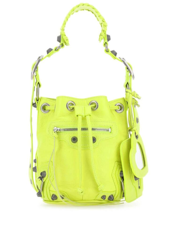 Balenciaga Le Cagole XS bucket bag - Yellow Cover