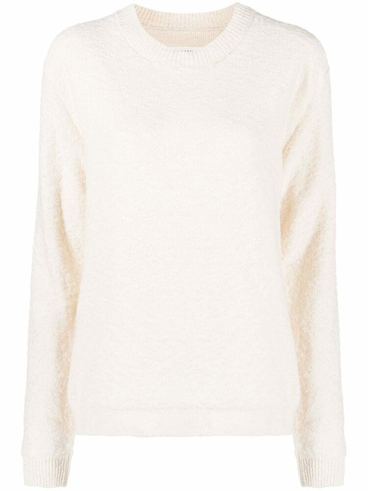 Maison Margiela Nostalgic bouclé-knit jumper - Neutrals Cover