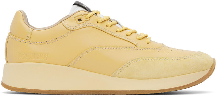 JACQUEMUS Yellow Les Sculptures 'La Daddy' Sneakers Cover