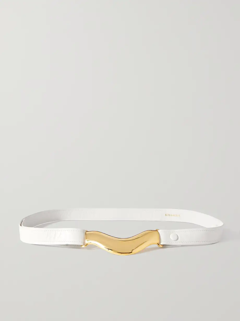 Déhanche - Brancusi Leather Belt - Ivory Cover