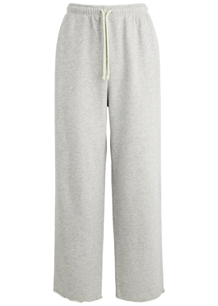 American Vintage Kodytown Cotton Sweatpants - Light Grey Cover