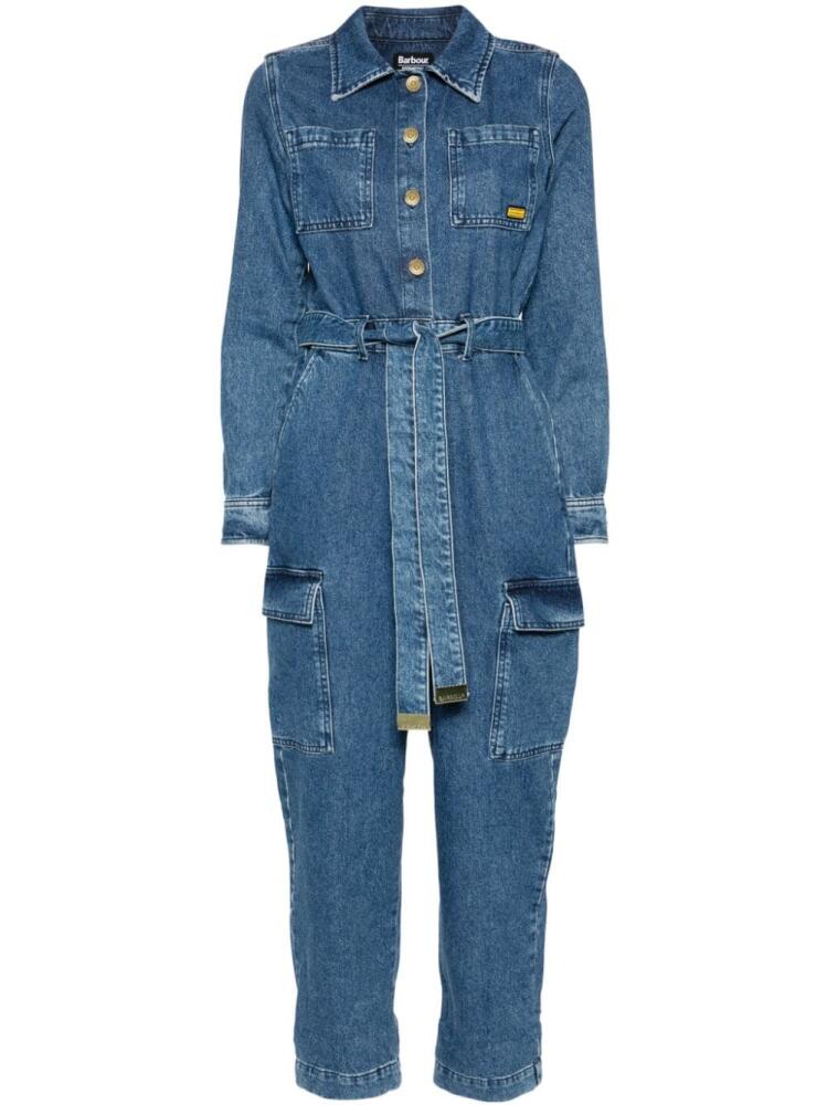 Barbour International Hamilton denim jumpsuit - Blue Cover