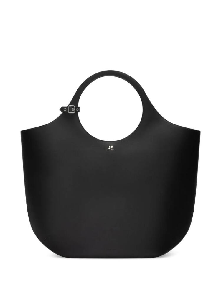 Courrèges large Holy tote bag - Black Cover