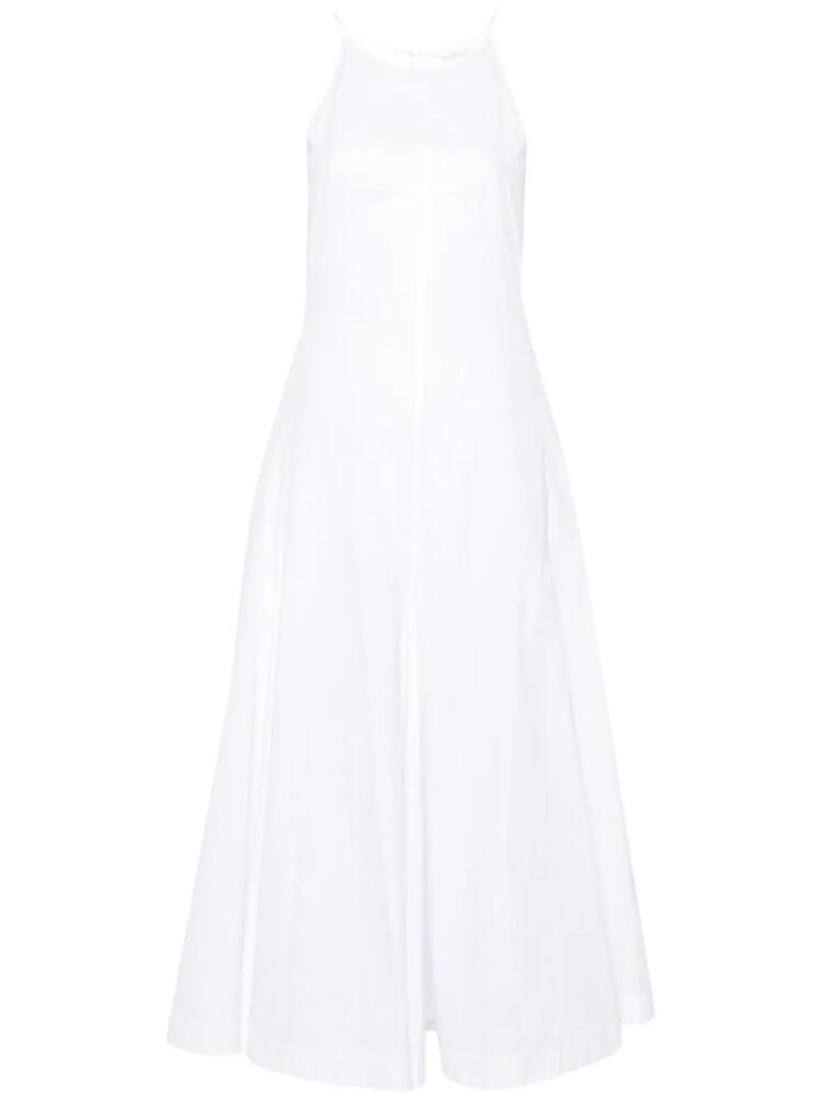 Sportmax poplin maxi dress - White Cover