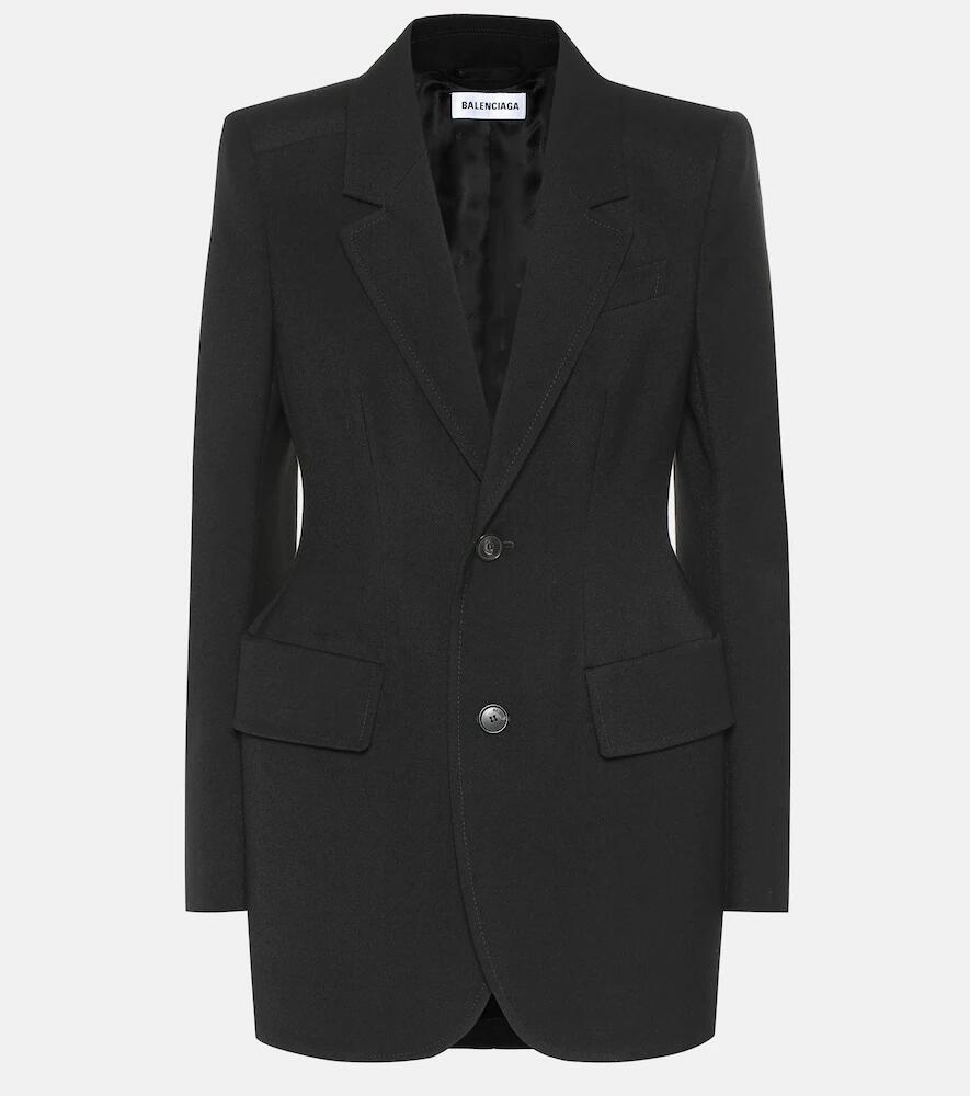 Balenciaga Hourglass virgin wool blazer Cover