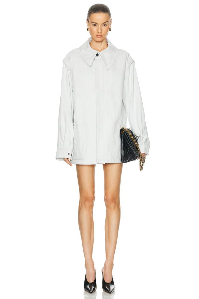 Maison Margiela Sports Jacket in White Cover