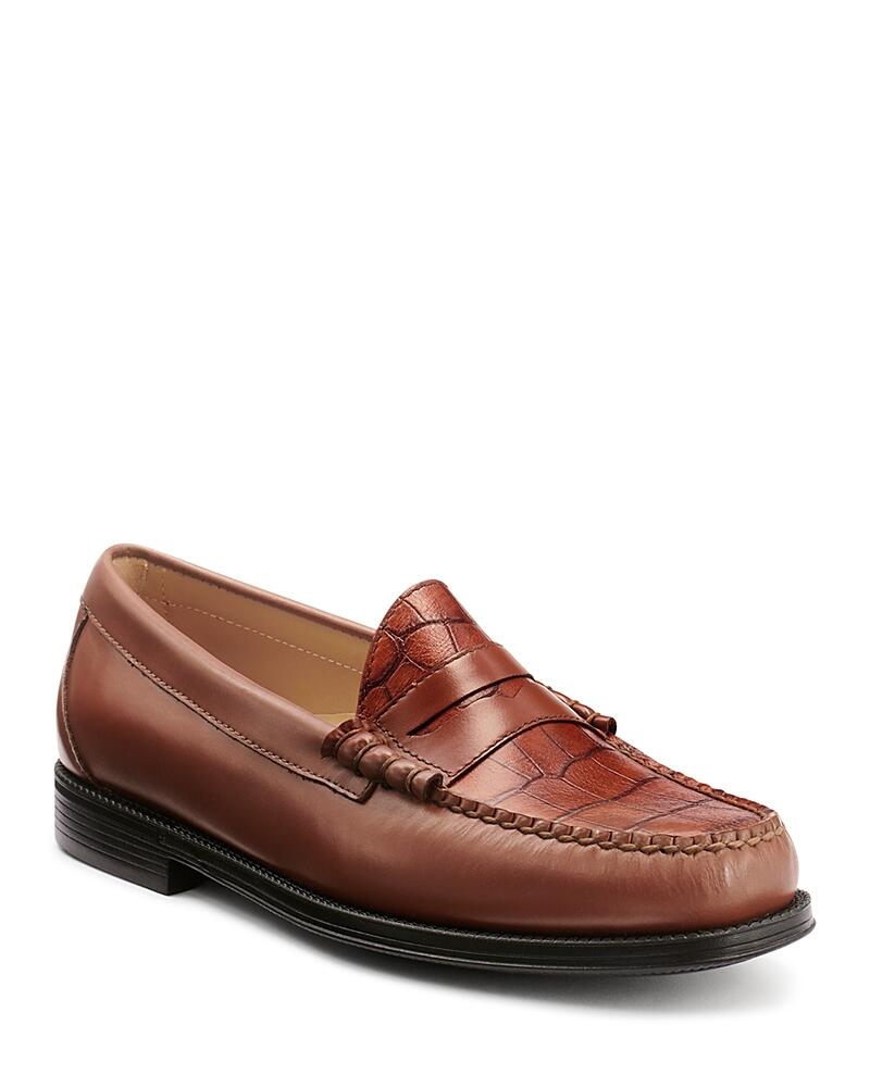 G. h. Bass Men's Larson Easy Slip On Weejun Penny Loafers Cover