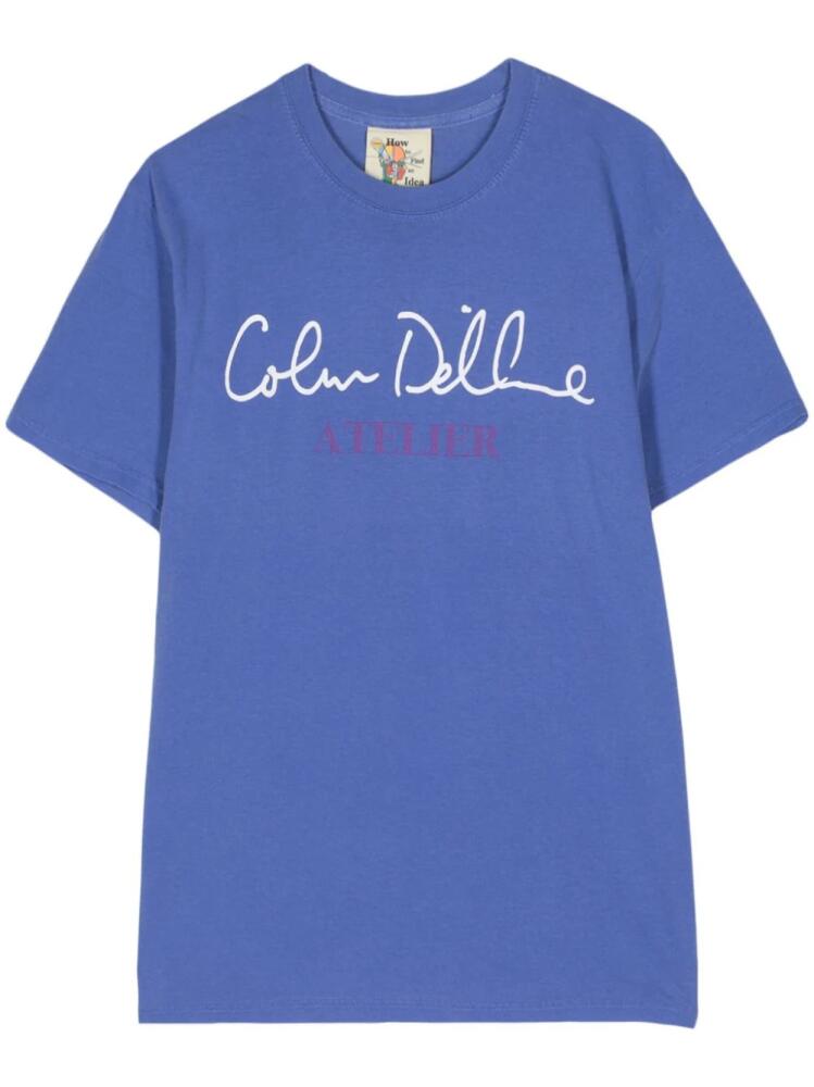 KidSuper Colm Dillane Atelier T-shirt - Blue Cover