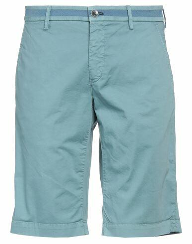 Mason's Man Shorts & Bermuda Shorts Pastel blue Cotton, Elastane Cover