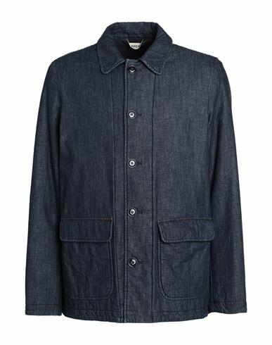 Aspesi Man Denim outerwear Blue Cotton Cover