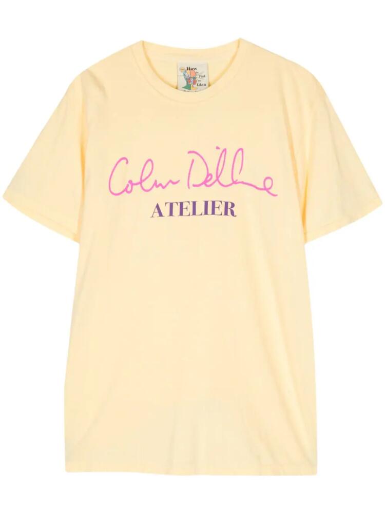 KidSuper Colm Dillane Atelier T-shirt - Yellow Cover