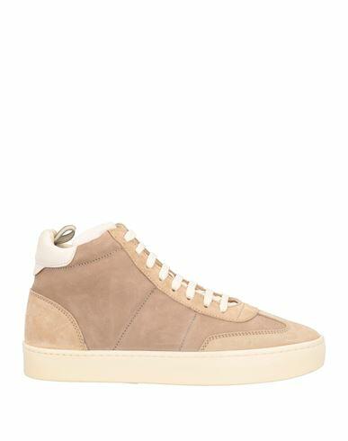 Officine Creative Italia Woman Sneakers Beige Leather Cover