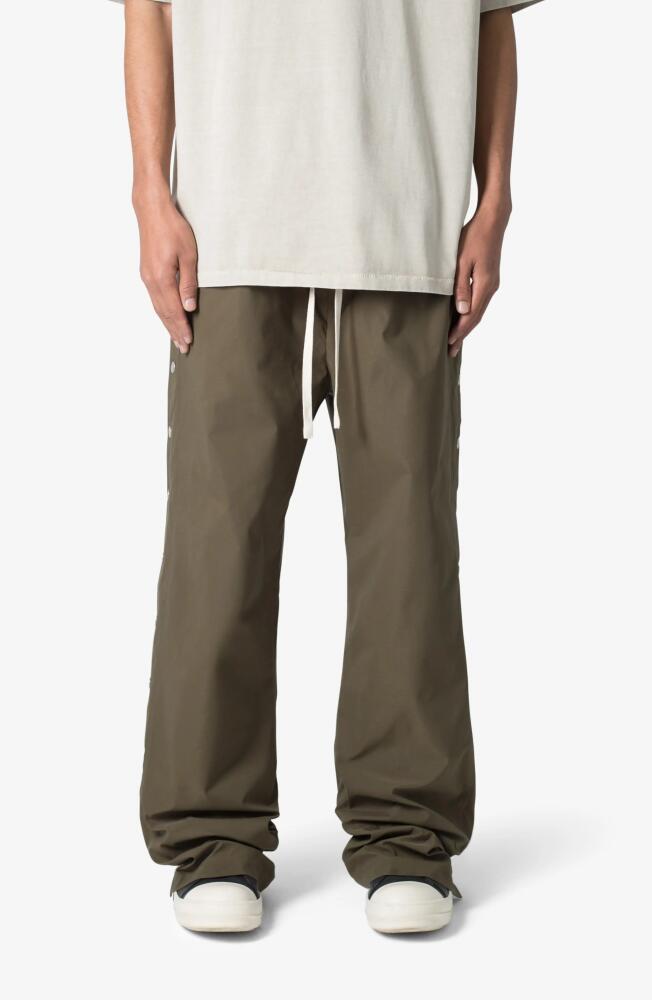 mnml Side Snap Nylon Pants in Olive Cover