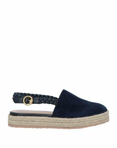 Gianvito Rossi Woman Espadrilles Midnight blue Leather Cover