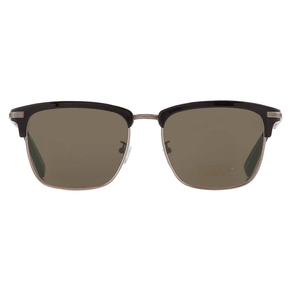 Ermenegildo Zegna Grey Square Mens Sunglasses Cover