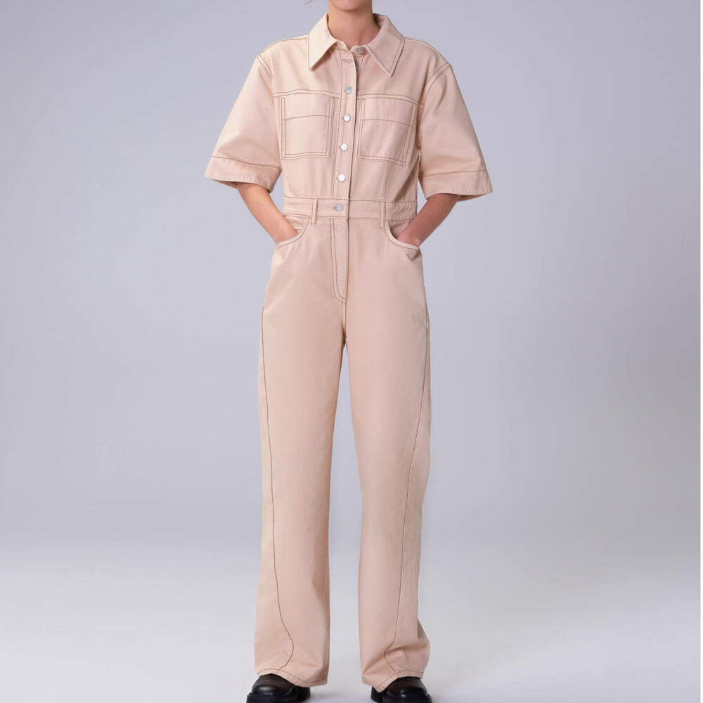 Aligne Gloria Denim Jumpsuit Cover