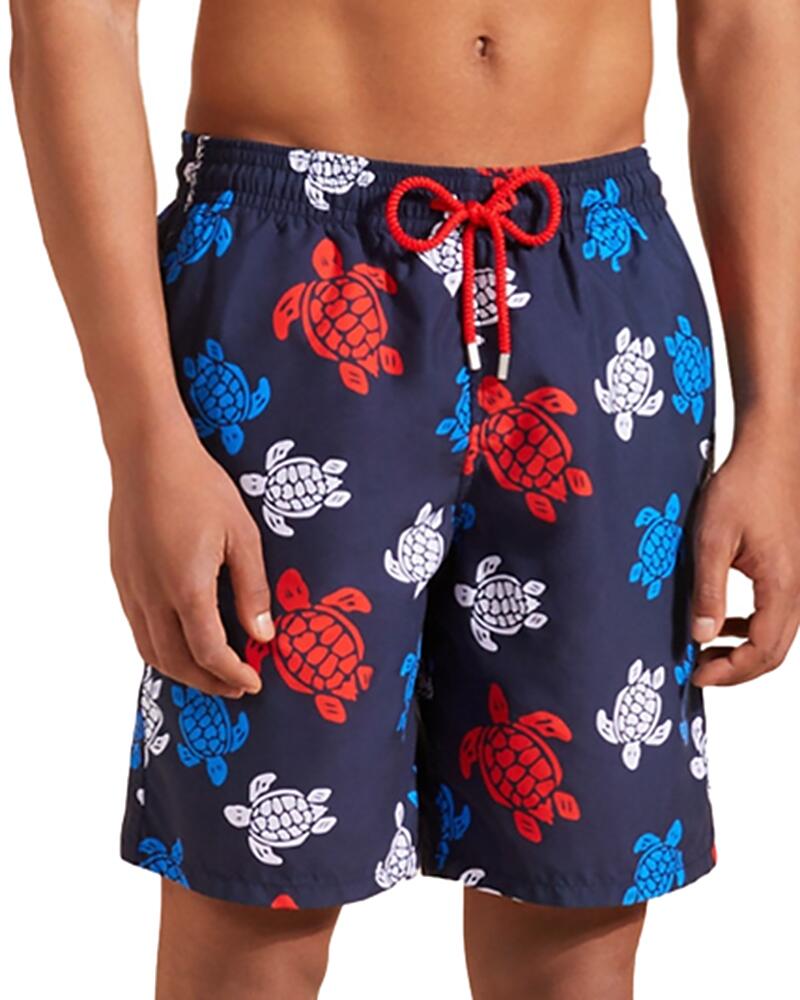 Vilebrequin Okoa Oko Multicolor Turtle 7.5 Inseam Swim Trunks Cover