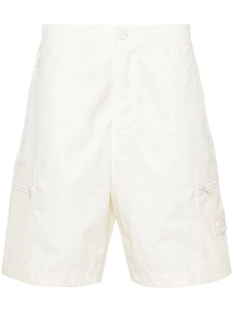 Stone Island Compass cotton bermuda shorts - Neutrals Cover