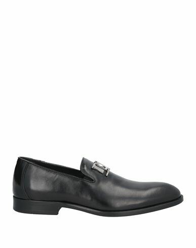 Mich Simon Man Loafers Black Calfskin Cover