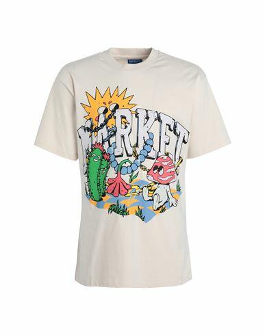 Market Fantasy Farm T-shirt Man T-shirt Cream Cotton Cover